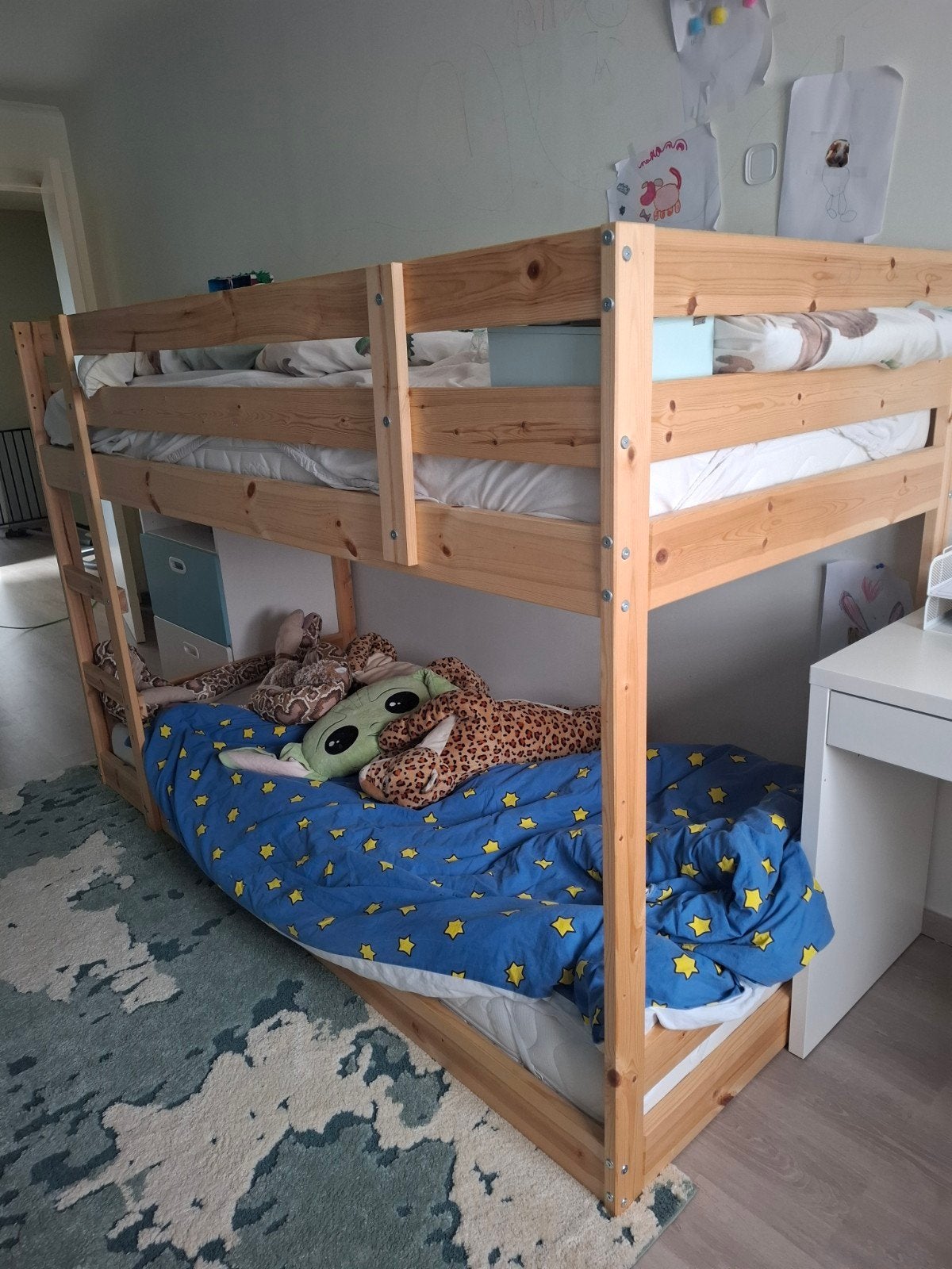 Stapelbed prima staat! Zonder matras, Ophalen, Stapelbed