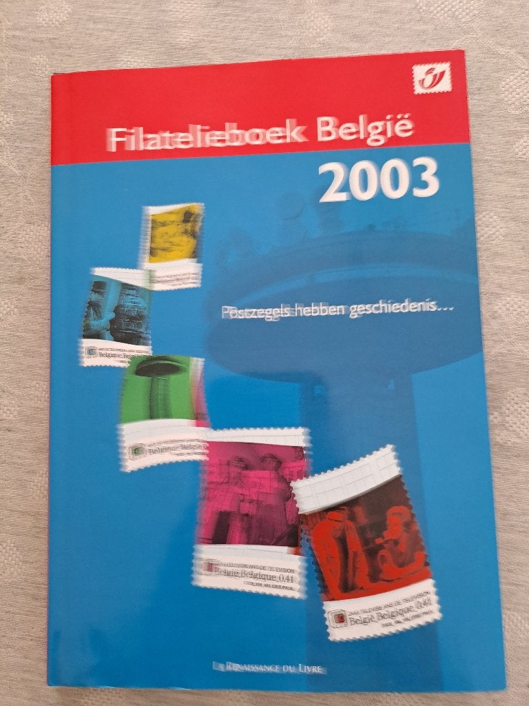 Filatelieboek 2003 België, Ophalen of Verzenden