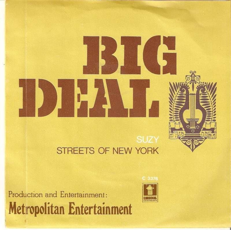 single Big Deal - Streets of New York, 7 inch, Ophalen of Verzenden, Zo goed als nieuw, Pop