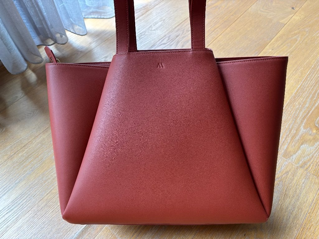 Kaai Pyramid Tas Midi, Bijoux, Sacs & Beauté, Sacs | Sacs Femme, Enlèvement ou Envoi, Comme neuf, Orange, Autres types