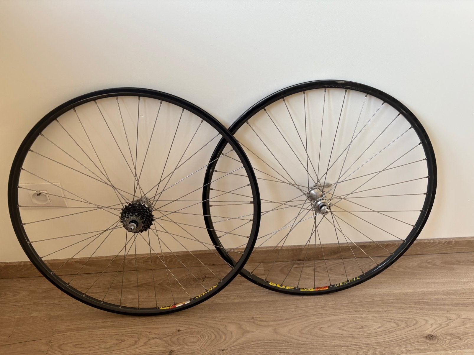 Campagnolo c-record wielset, Fietsen en Brommers, Fietsonderdelen, Ophalen of Verzenden, Zo goed als nieuw