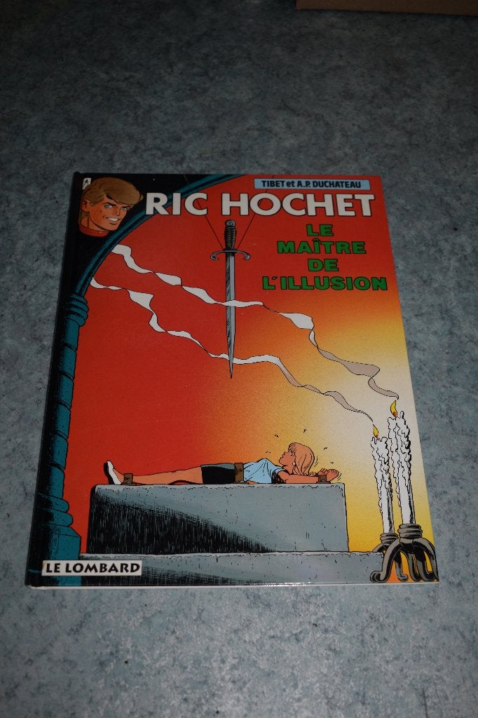 BD ric hochet bande dessinée Le maître de l'illusion 1993, Enlèvement ou Envoi, Comme neuf