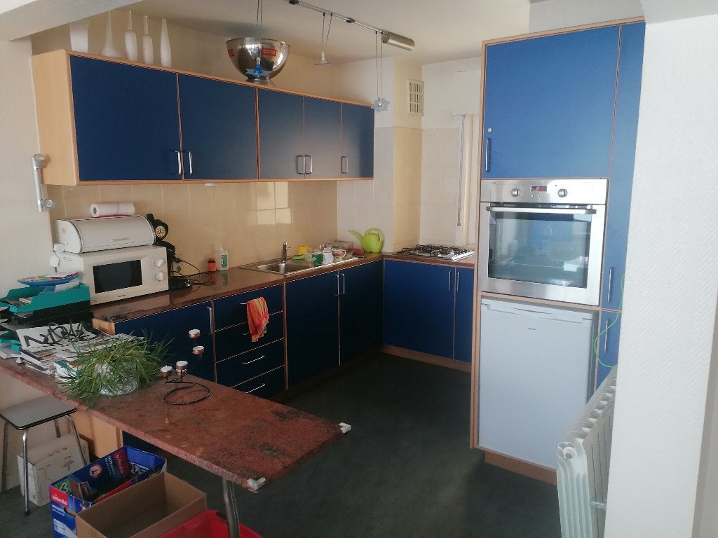 cuisine, Maison & Meubles, Granit ou Pierre, Enlèvement, Utilisé, Bleu