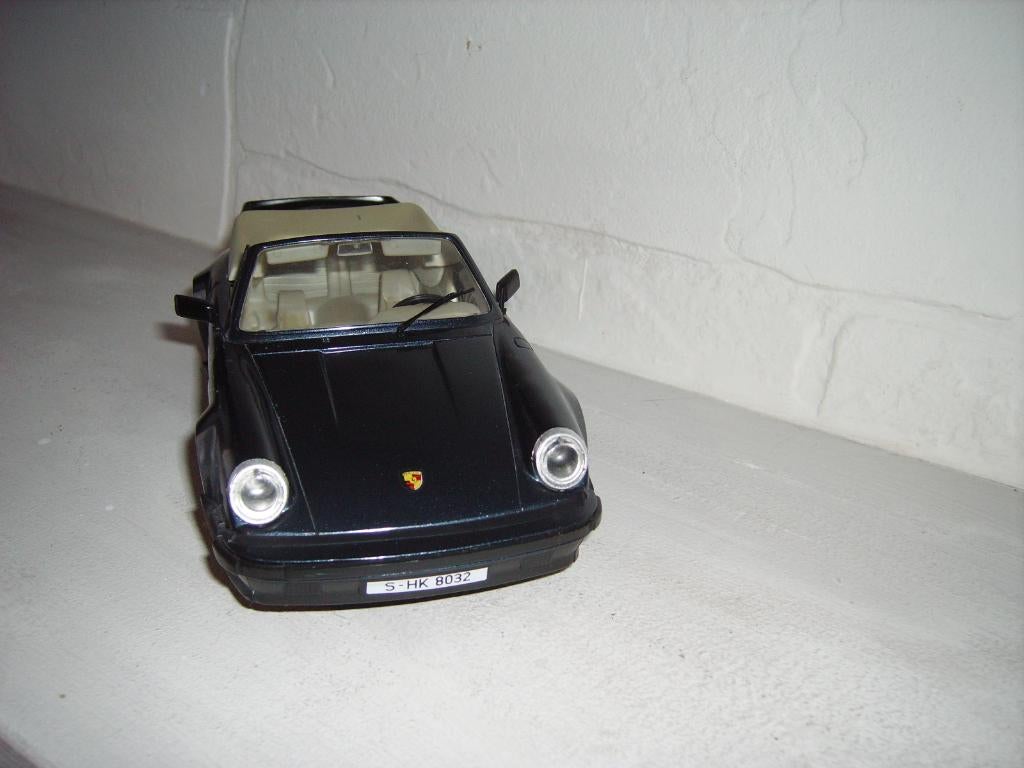 TONKA PORSCHE 911 TURBO CABRIO SCHAAL 1/16, Ophalen of Verzenden, Zo goed als nieuw, Auto, Overige merken