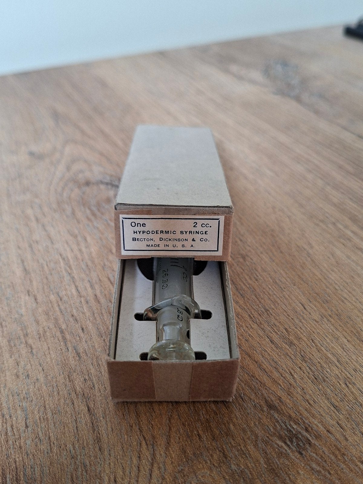 WW2 US Medical Hypodermic syringe 2CC, Ophalen of Verzenden