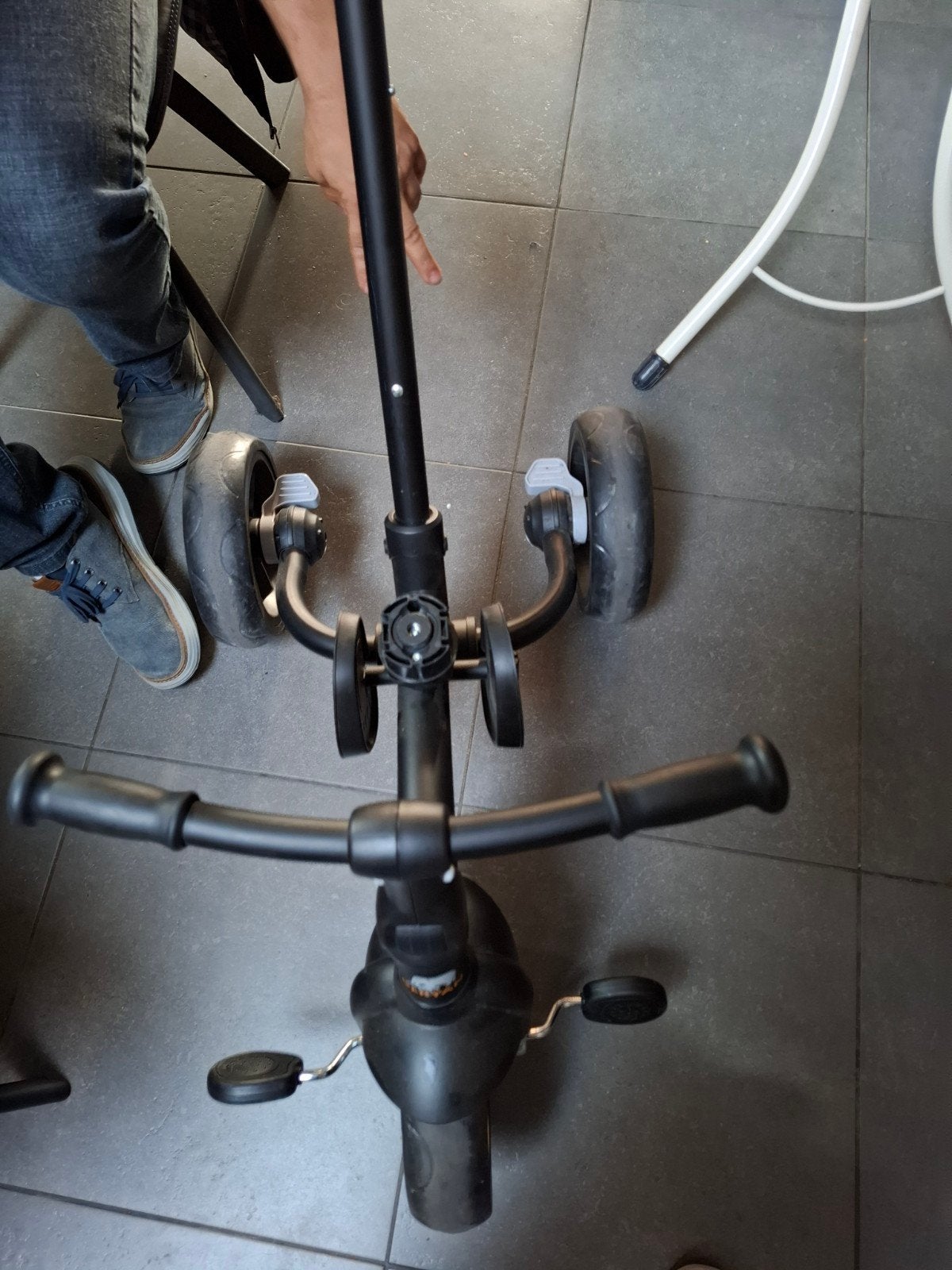 kinderfiets voor een leeftijd van 1-4 jaar, Ophalen