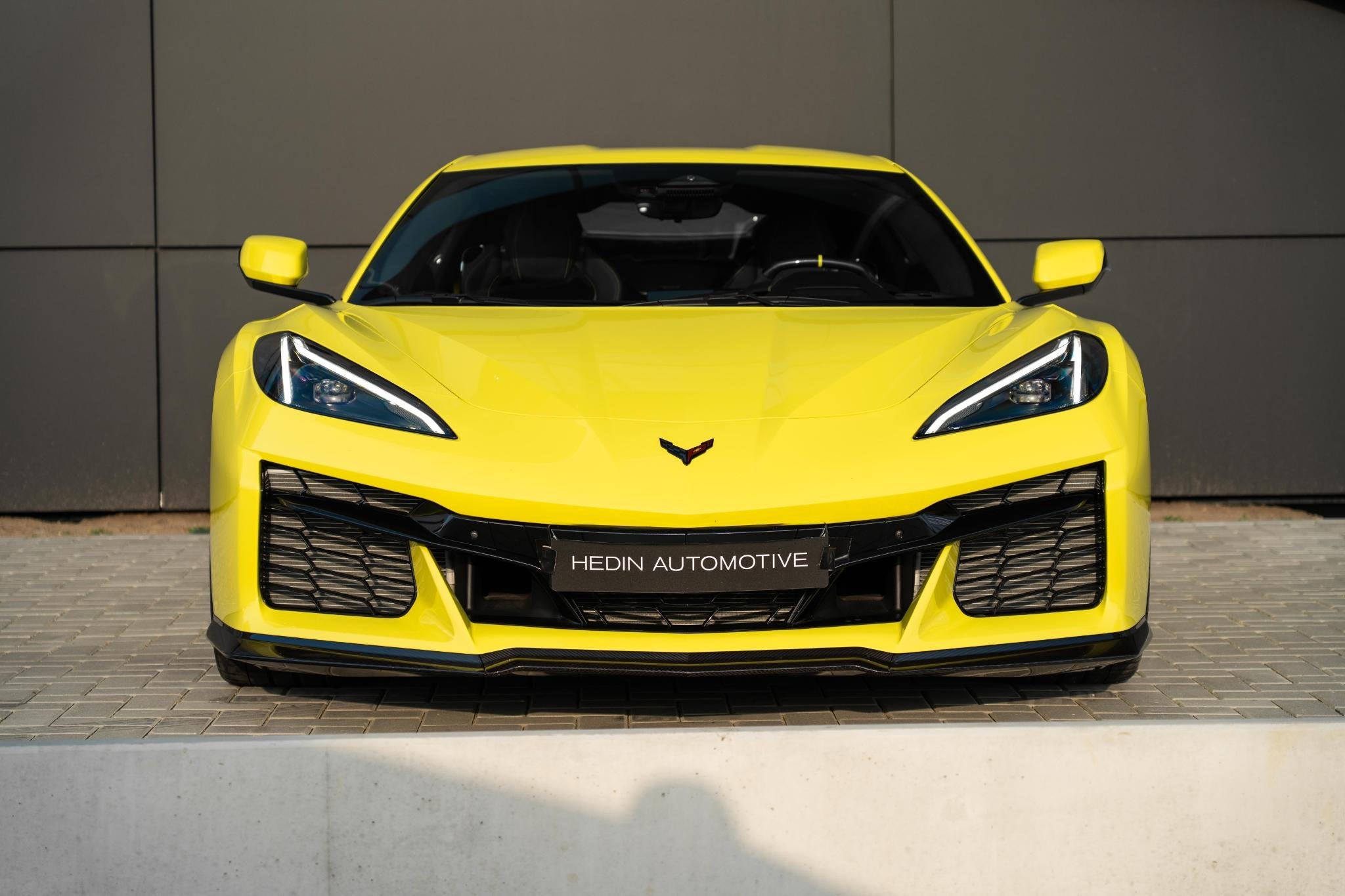 Corvette C8 Z06 3LZ Coupé Front Lift | Carbon-Fibre Ground, Auto's, Cabriolet, 646 pk, Geel, Bedrijf