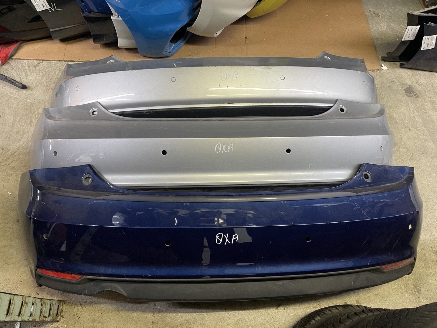 Audi a1 achterbumper 8xa, Arrière, -, Utilisé, -