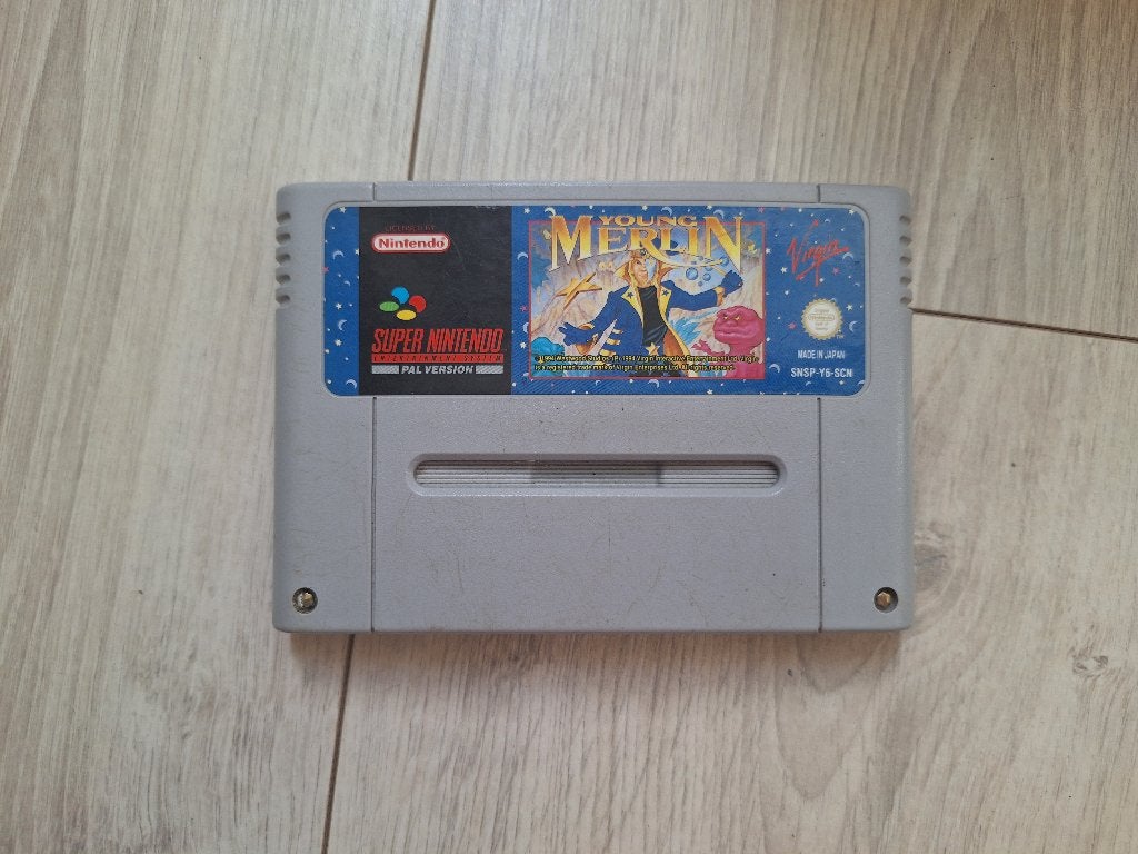 Young Merlin pour Super Nintendo (SNES), Enlèvement ou Envoi, 2 joueurs, Aventure et Action, Comme neuf