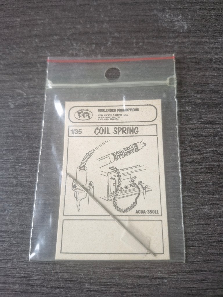 Verlinden 1/35 Coil Spring, Ophalen of Verzenden, Nieuw, 1:35 tot 1:50, Diorama