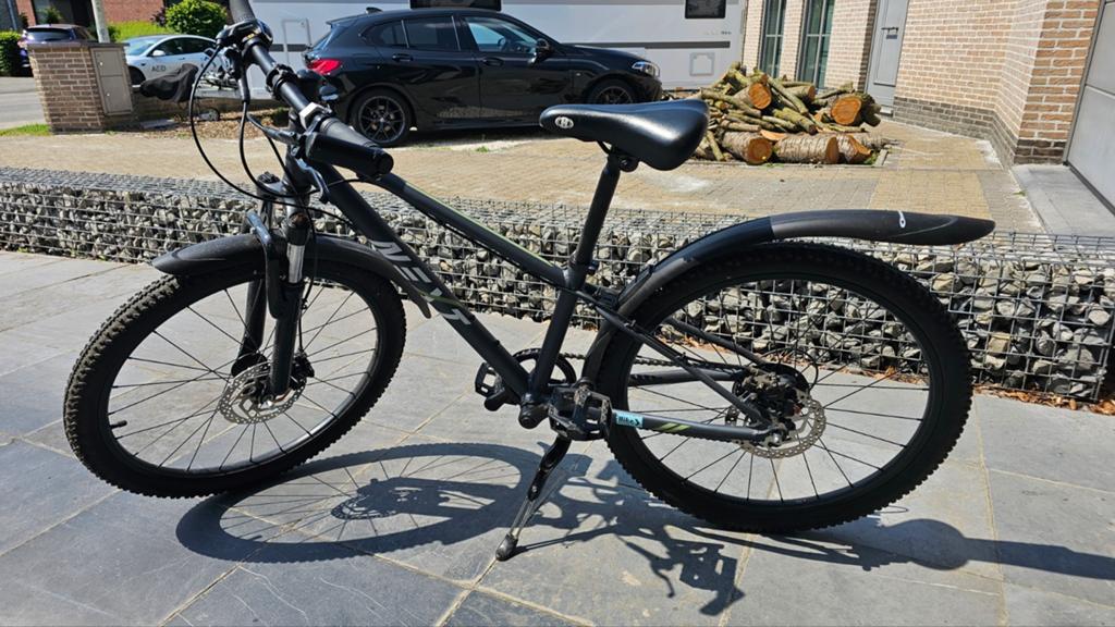 Jongensfiets 24", Fietsen en Brommers, Fietsen | Vouwfietsen, 20 inch of meer, Heren, Versnellingen, Zo goed als nieuw