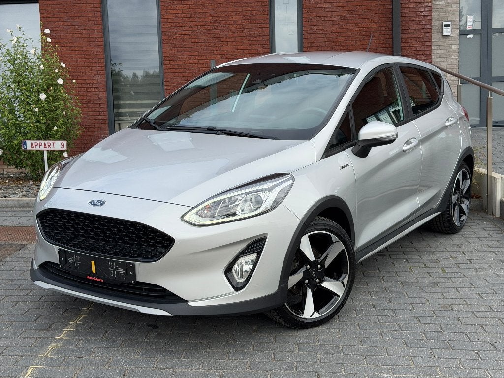 Ford Fiesta Active 1.0 Ecoboost 85Ch ( 103.057Km ) CT OK, Autos, Argent ou Gris, Achat, Feux de virage, Noir