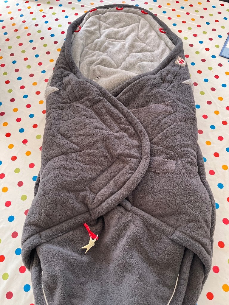 Chancelière avec doublure amovible, Enfants & Bébés, Lodger, Comme neuf, Enlèvement, Gris