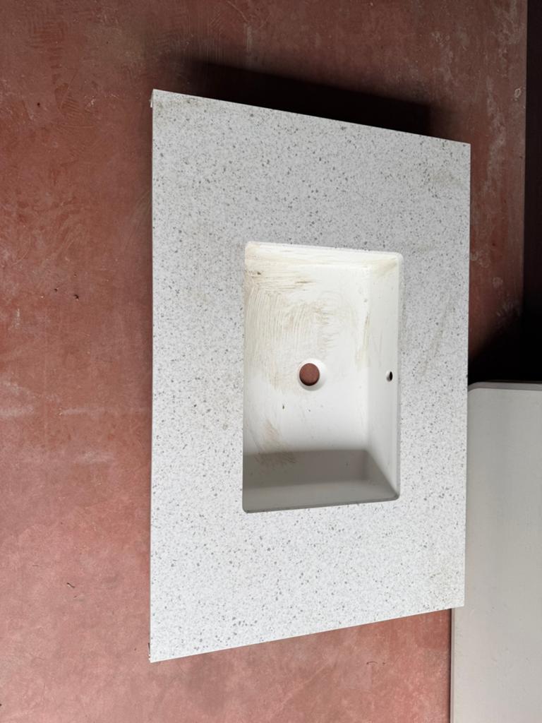 Corian wastafel, Doe-het-zelf en Bouw, Sanitair, Ophalen, Nieuw, Wastafel