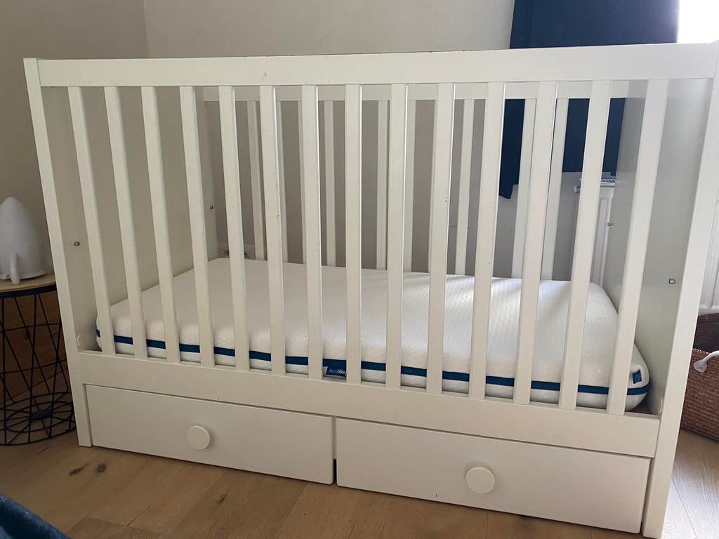 Babybed, Kinderen en Baby's, Ophalen, Gebruikt, Ledikant