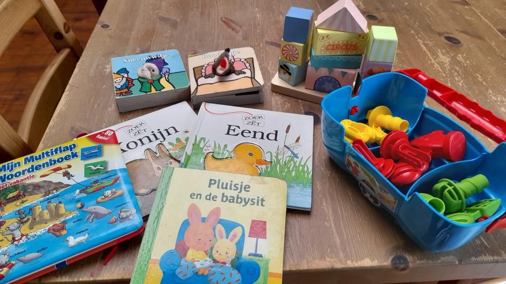 Opruiming baby en peuterspeelgoed, Ophalen