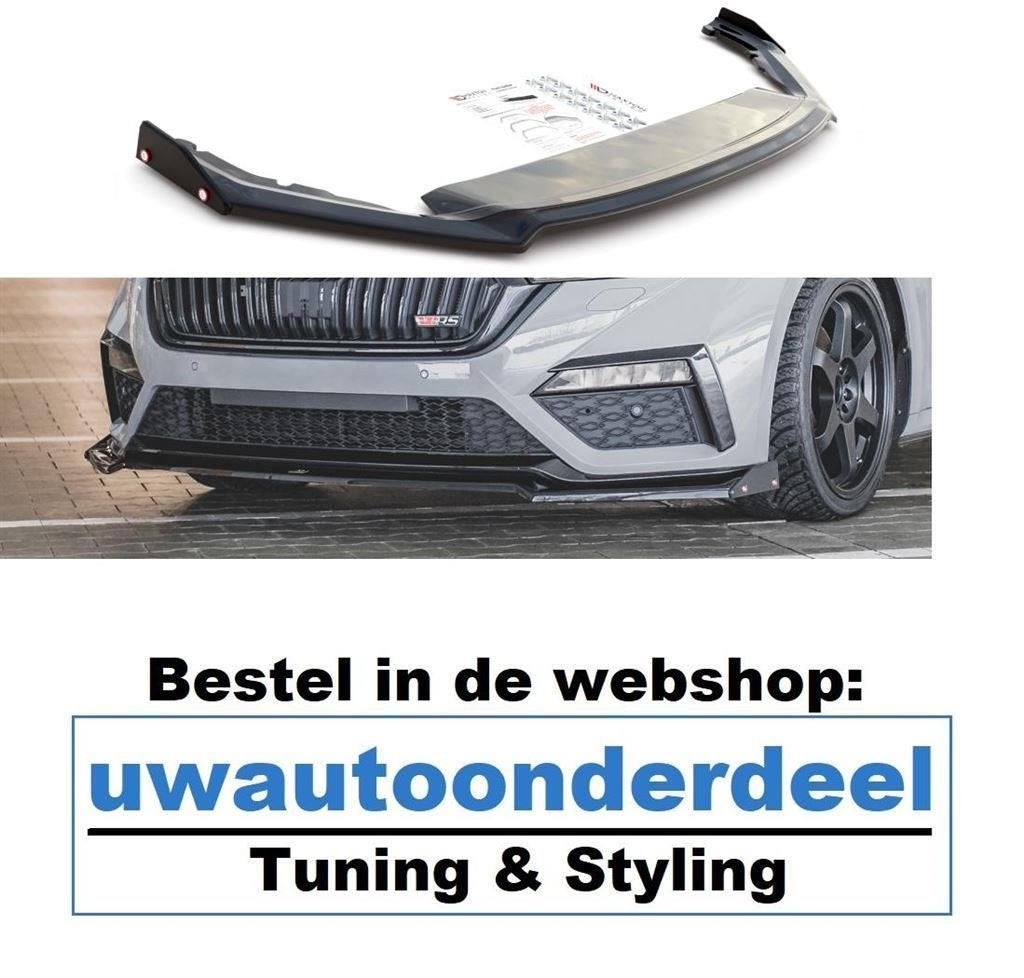 Maxton Design Skoda Octavia RS Mk4 Spoiler Lip Spliter, Envoi