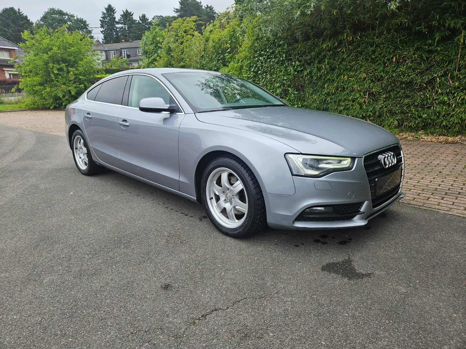 Audi A5 Sportback 2.0 TDI (2015), Cuir, Argent ou Gris, Achat, Entreprise