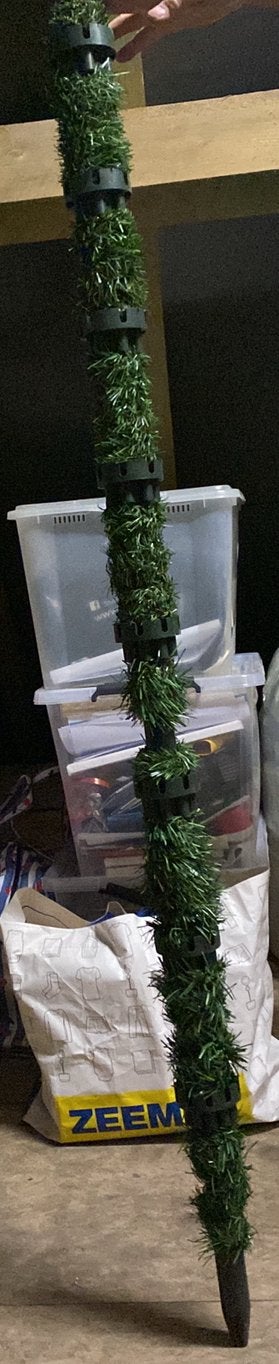 Kerstboom - groen-  +\- 1m70, Ophalen, Zo goed als nieuw