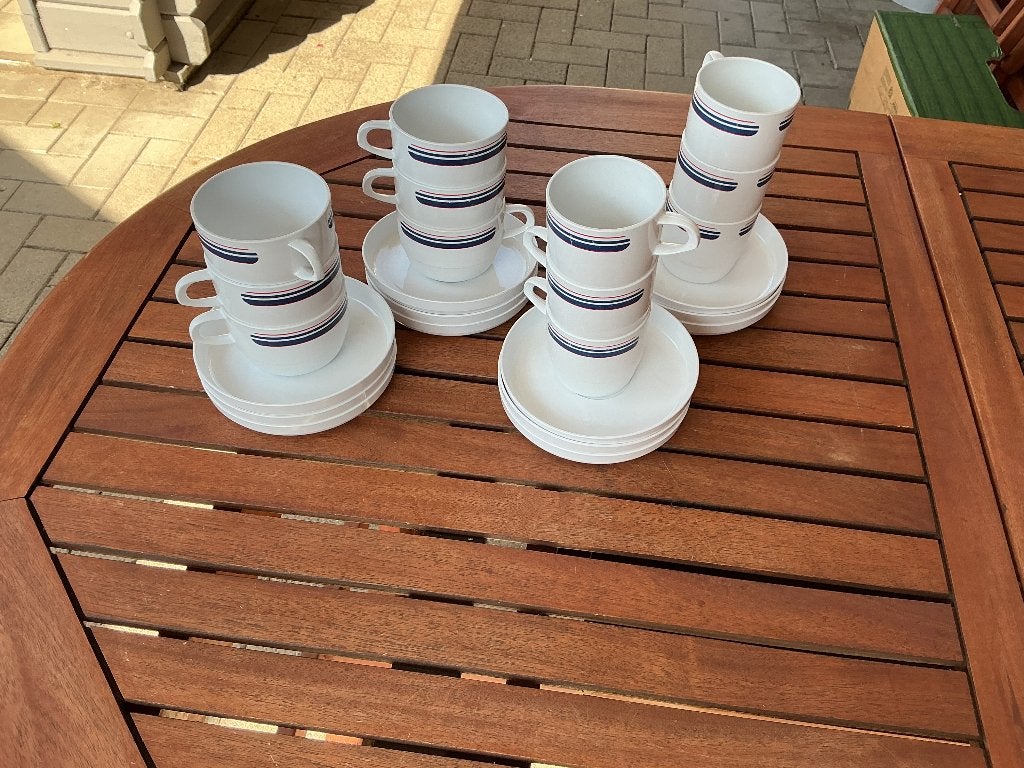 Campingservies, Enlèvement, Utilisé