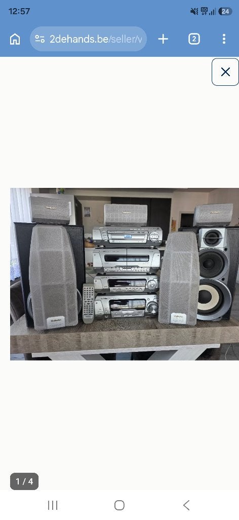 Techniks model dv290, Audio, Tv en Foto, Versterkers en Ontvangers, Zo goed als nieuw, 120 watt of meer, Ophalen, Overige merken