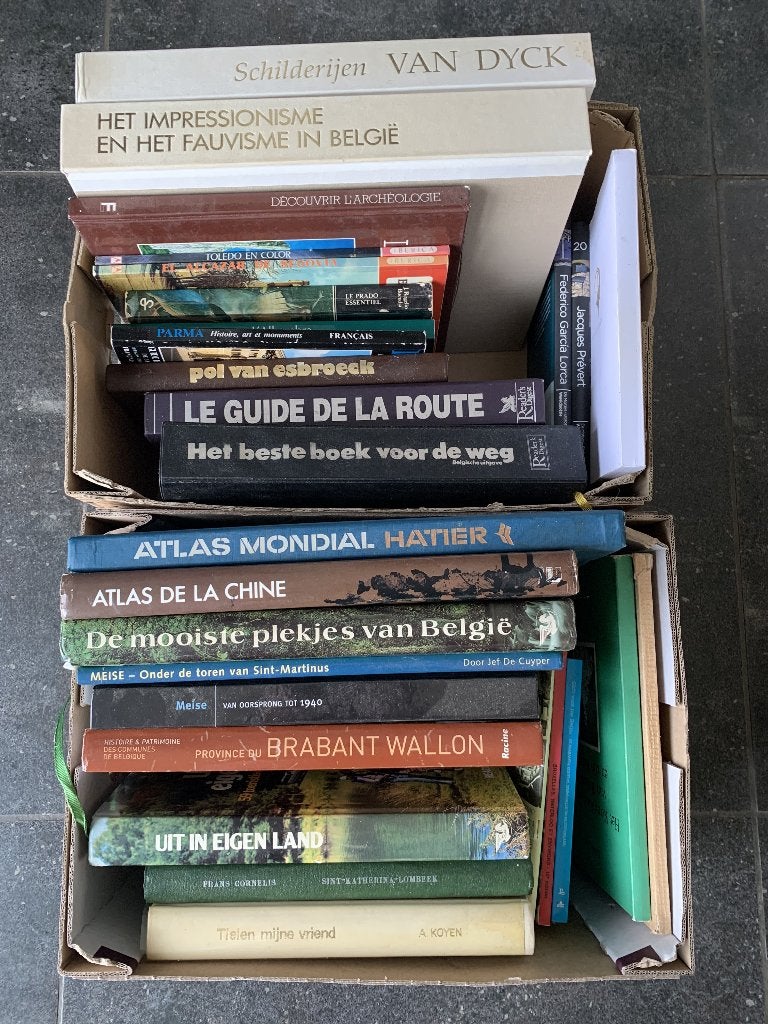 Boeken kunst, steden, enz., Boeken, Ophalen