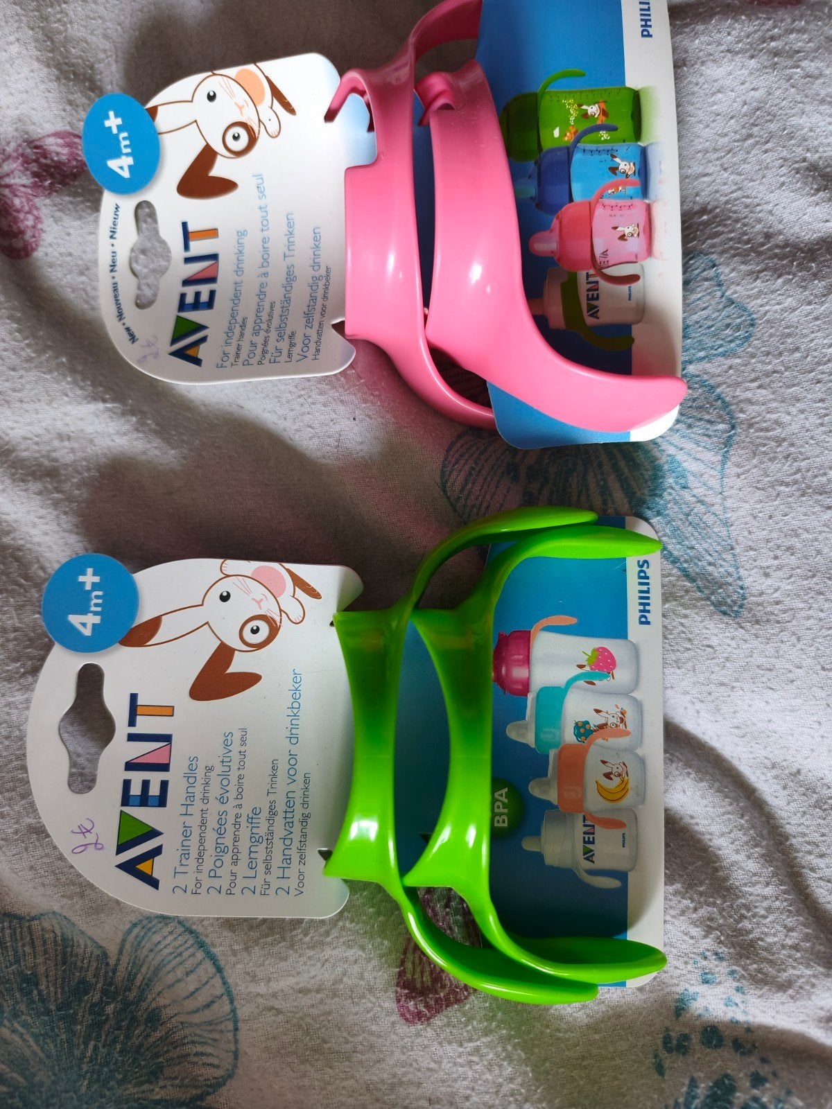 Avent handvaten voor drinkbeker 4+, Kinderen en Baby's, Babyvoeding en Toebehoren, Nieuw, Drinkbeker, BPA-vrij, Philips Avent