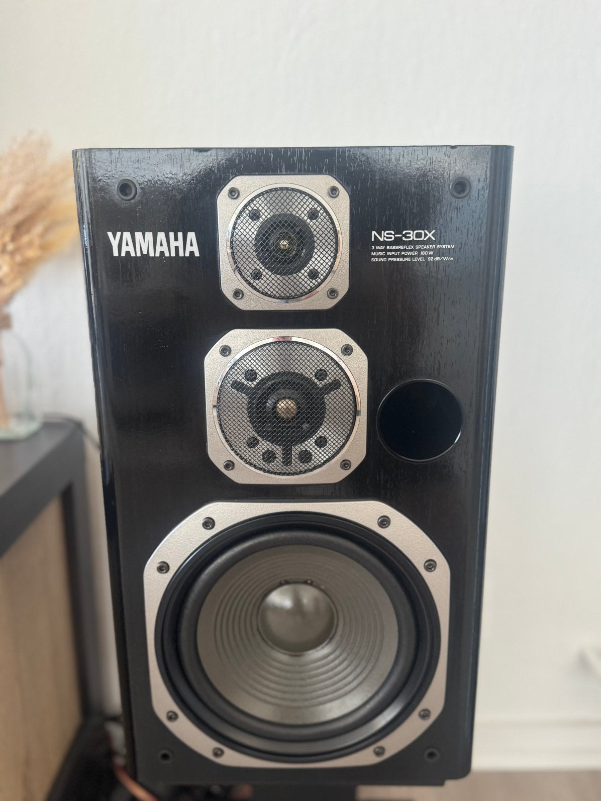 Yamaha NS-30X 3-weg vintage monitor, TV, Hi-fi & Vidéo, Enlèvement ou Envoi, Comme neuf, Yamaha