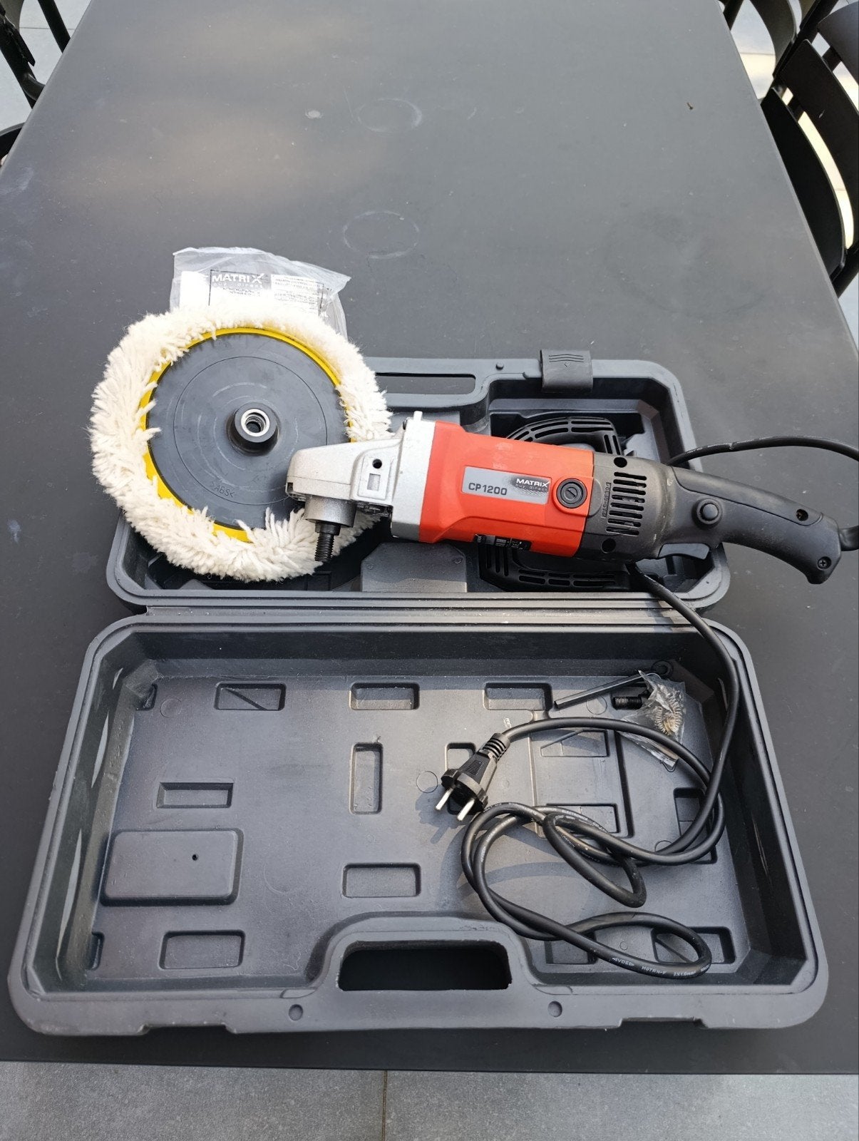Machine à polir rotative Matrix CP1200, Enlèvement ou Envoi, Comme neuf
