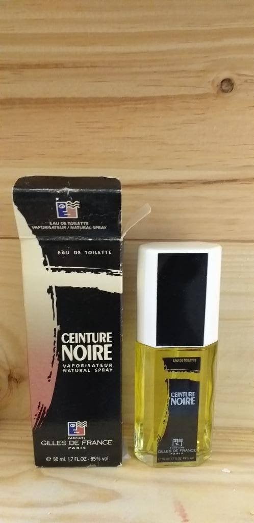 Zeldzaam Vintage Parfum "Ceinture Noire" 50ml, Collections, Enlèvement, Neuf, Plein
