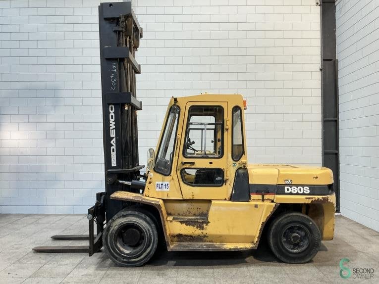 Heftrucks Diesel Daewoo D80S-2 2005, Zakelijke goederen, Machines en Bouw | Heftrucks en Intern transport, Meer dan 4000 kg, Diesel