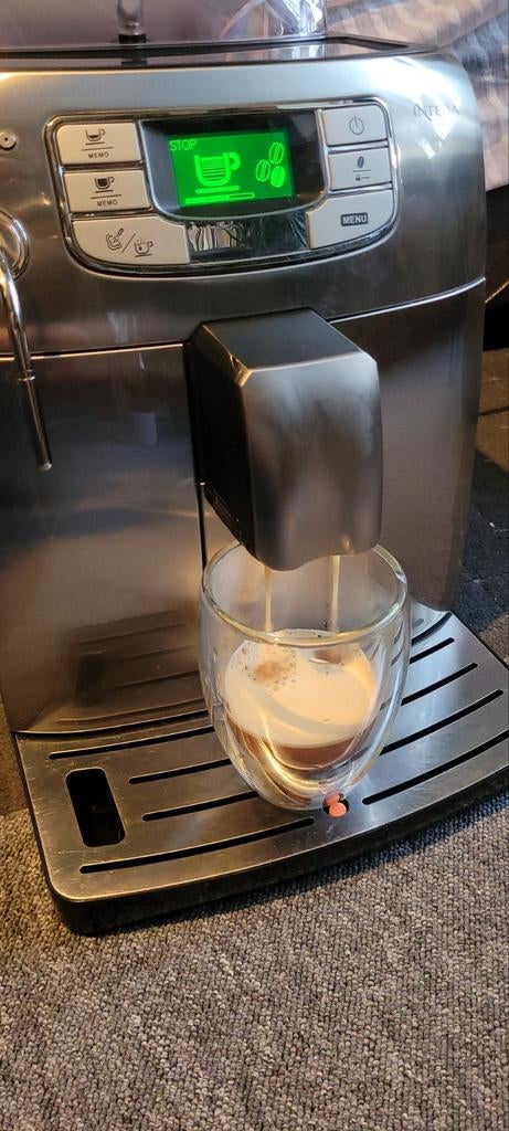 Saeco Intelia automatische espressomachine, Elektronische apparatuur, Koffiezetapparaten, Ophalen of Verzenden