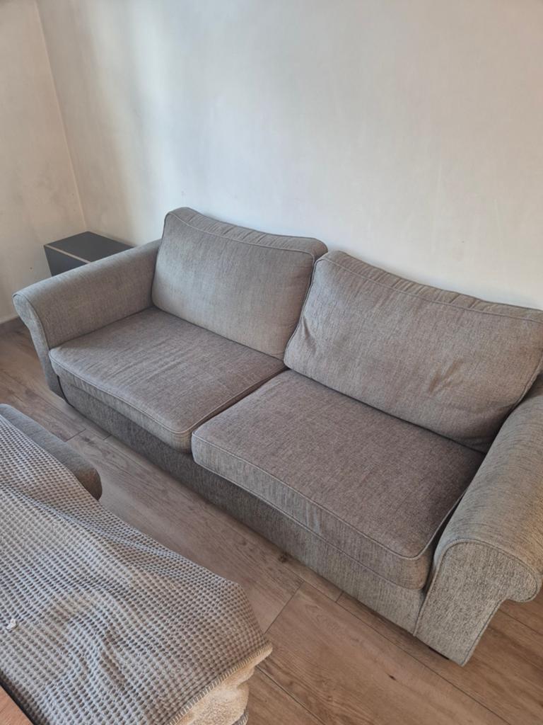 Gratis zetel (bestaat uit 2 delen), Huis en Inrichting, Zetels | Complete zithoeken, Gebruikt, Stof, Ophalen