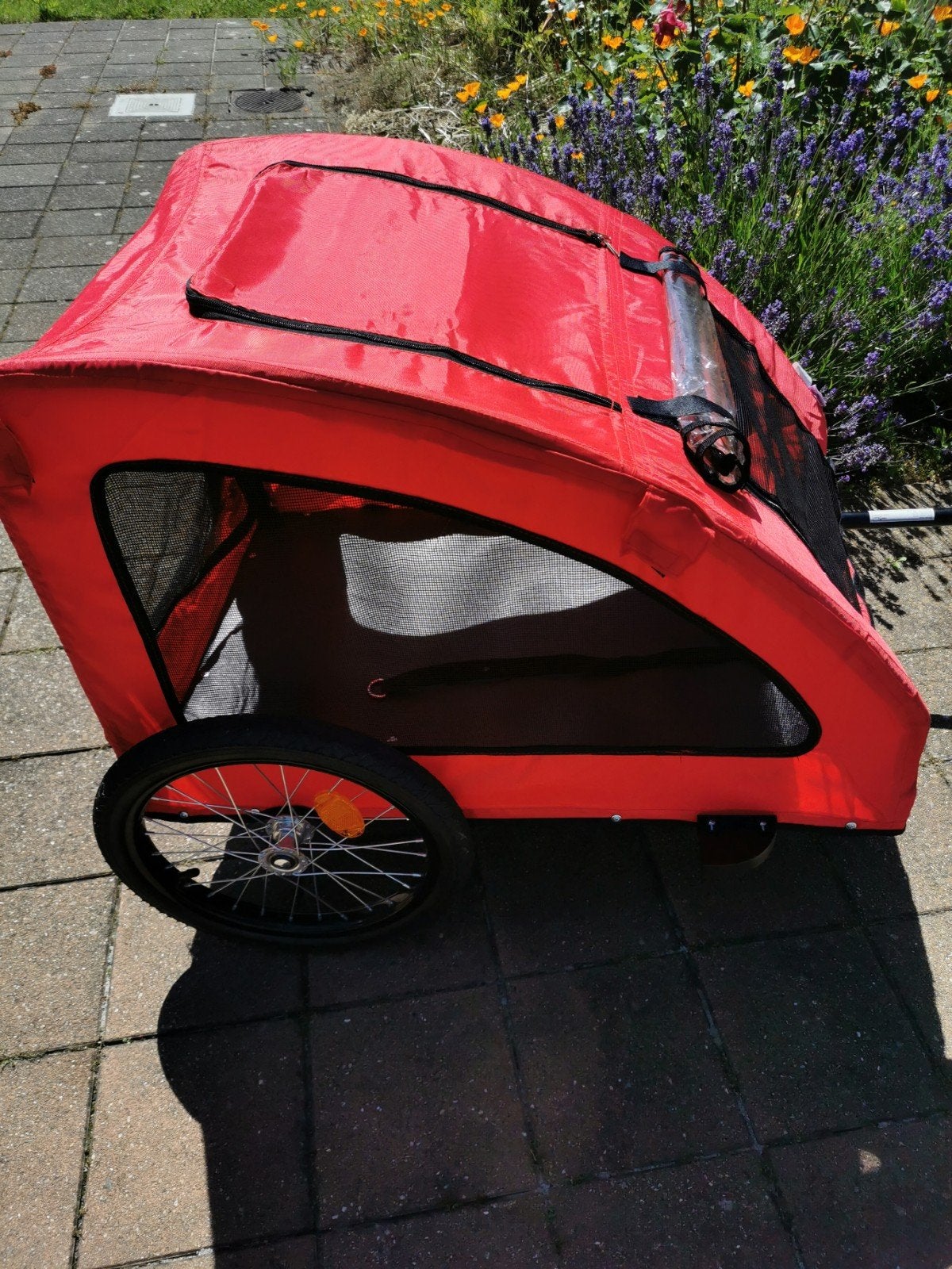 Hondenfietskar Nieuw, Fietsen en Brommers, Fietsaccessoires | Aanhangwagens en Karren, Ophalen