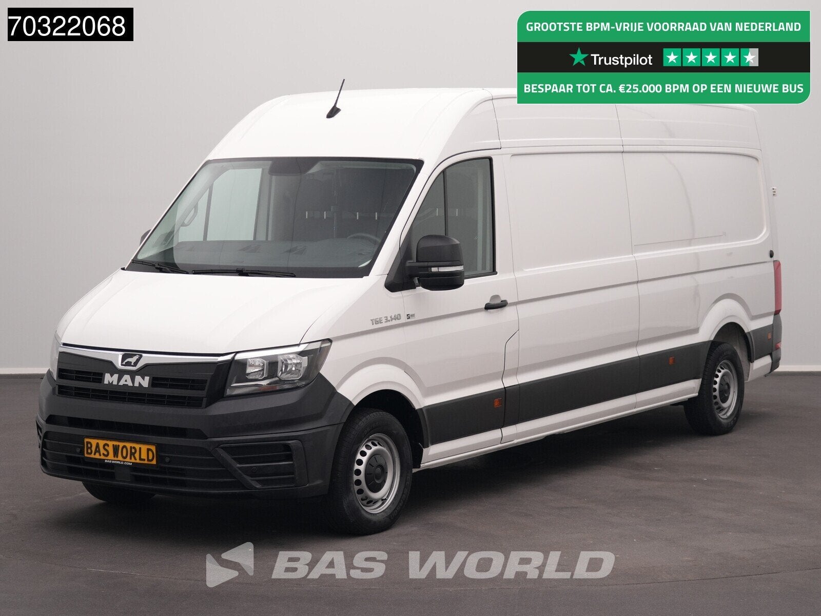 MAN TGE 3.140 L4H3 Klima Tempomat Kamera Parkensensoren Euro, Autos, Achat, Euro 6, Entreprise, 3 places