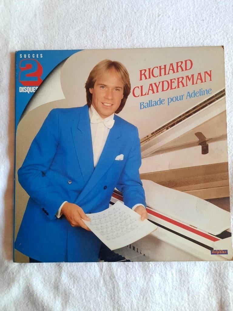 Richard Clayderman - Ballade pour Adeline (Dubbel LP!), Cd's en Dvd's, Vinyl | Verzamelalbums, Ophalen, Inclusief binnenhoes, Gebruikt