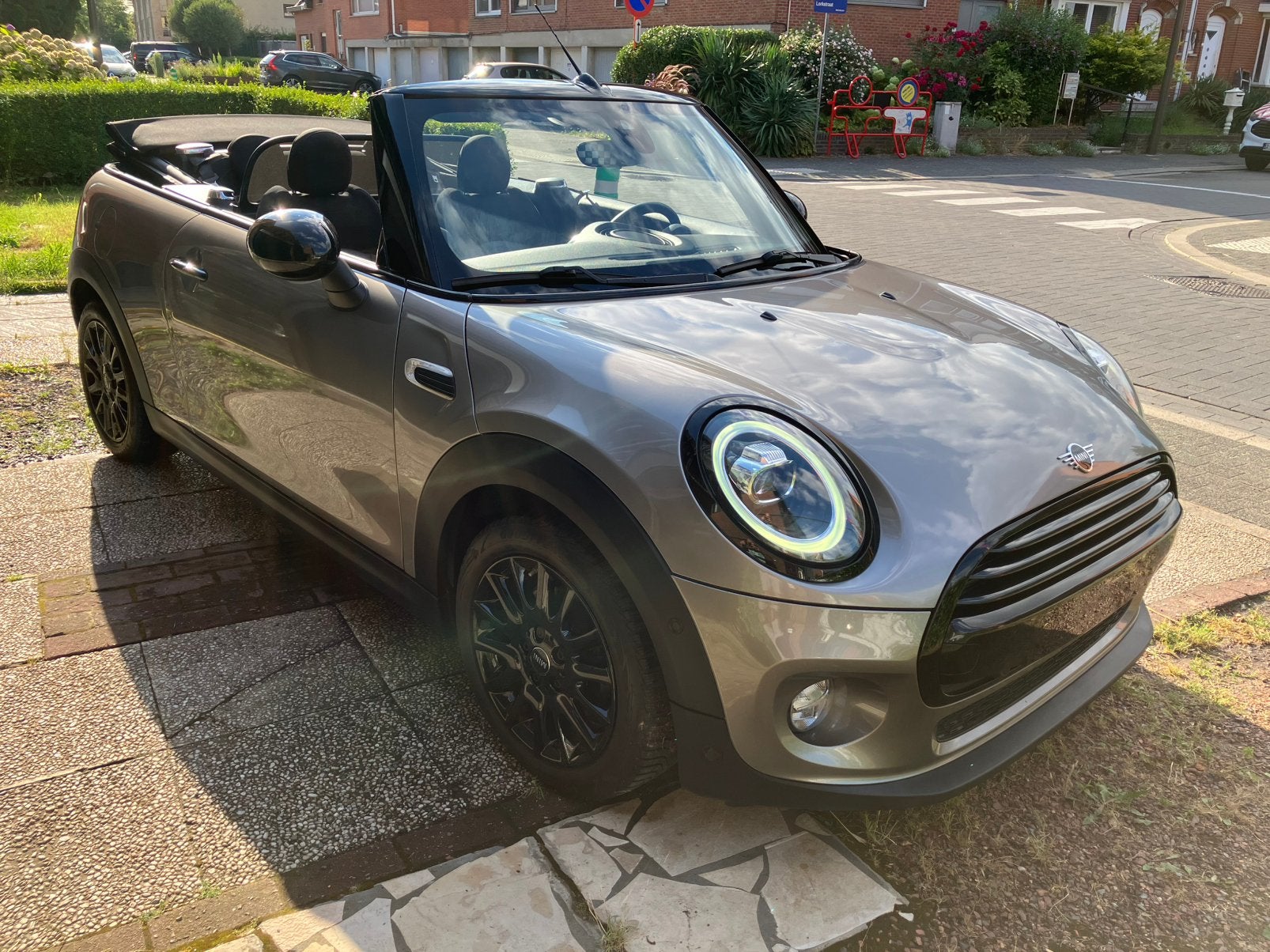 Mini Cooper Cabriolet, Auto's, Mini, Dealer onderhouden, Cabriolet, Leder en Stof, 1500 cc