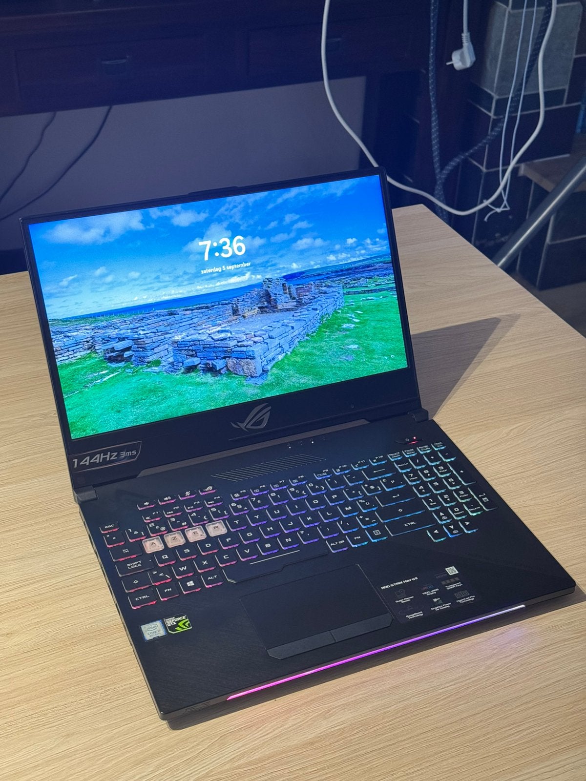 Gaming laptop Asus ROG TUF GL504G, Computers en Software, Windows Laptops, Ophalen, HDD, Zo goed als nieuw, Gaming