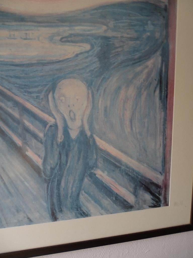 Reproduction encadrée Le Cri - Edvard Munch, Enlèvement