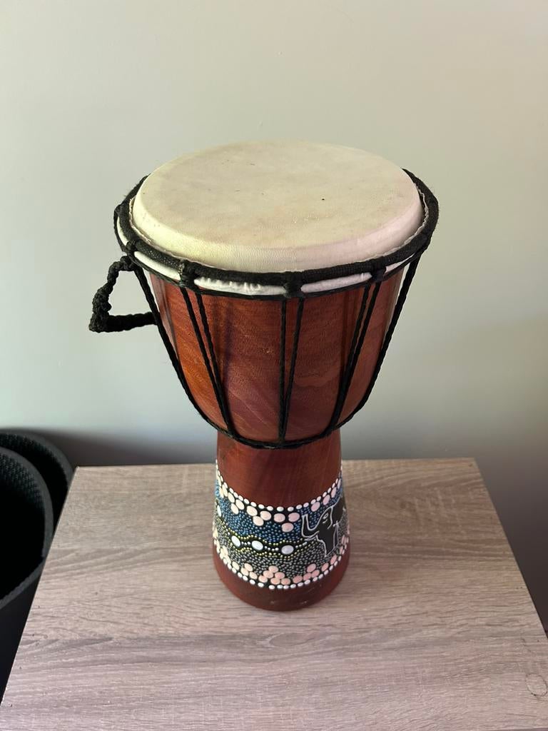 Kleine djembe, Ophalen of Verzenden, Zo goed als nieuw