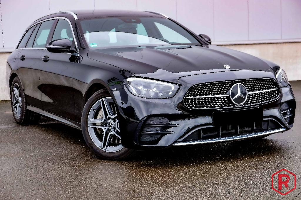 Mercedes E 300 de Break AMG Pano BTWwagen, Auto's, Mercedes-Benz, Bedrijf, Te koop, E-Klasse, ABS, Achteruitrijcamera, Adaptieve lichten