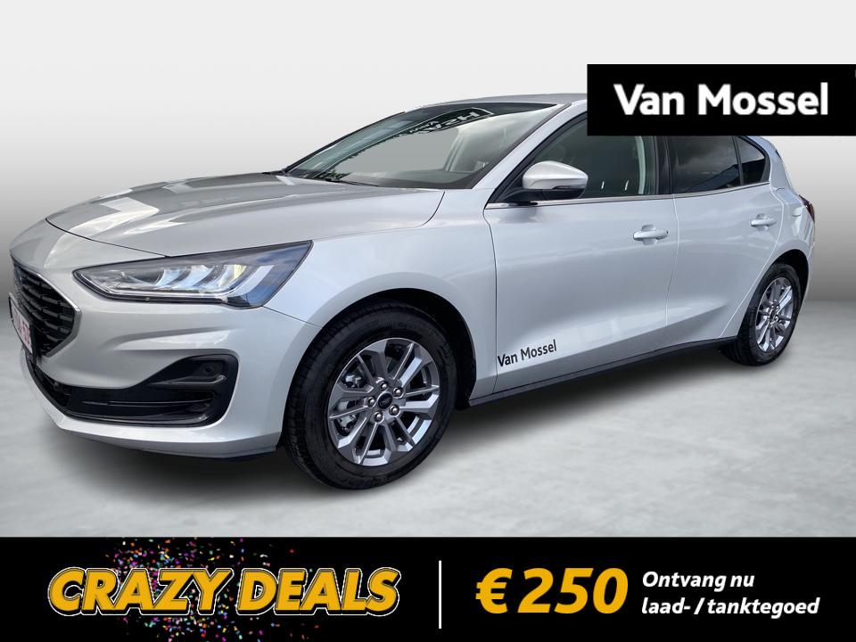 Ford Focus Titanium X - Sync 4 - Camera - Winterpack, Auto's, Stof, Gebruikt, Euro 6, Skiluik
