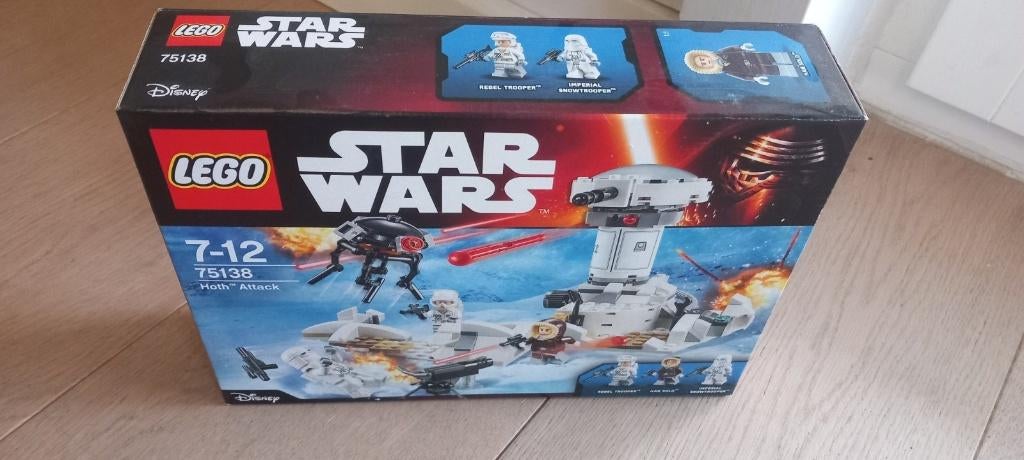 Lego Star Wars 75138: Hoth Attack, Star Wars, Lego, Nieuw, Ophalen of Verzenden