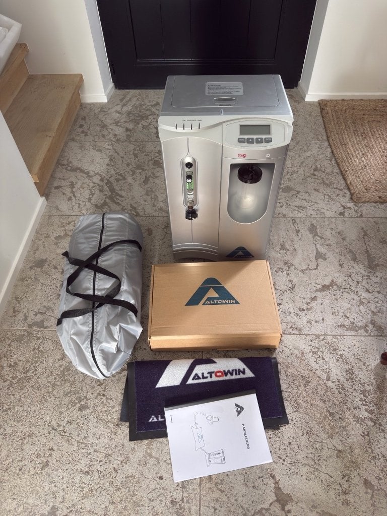 Altowin hoogtetent + masker compleet systeem | 268 uur, Sport en Fitness, Ophalen of Verzenden, Zo goed als nieuw