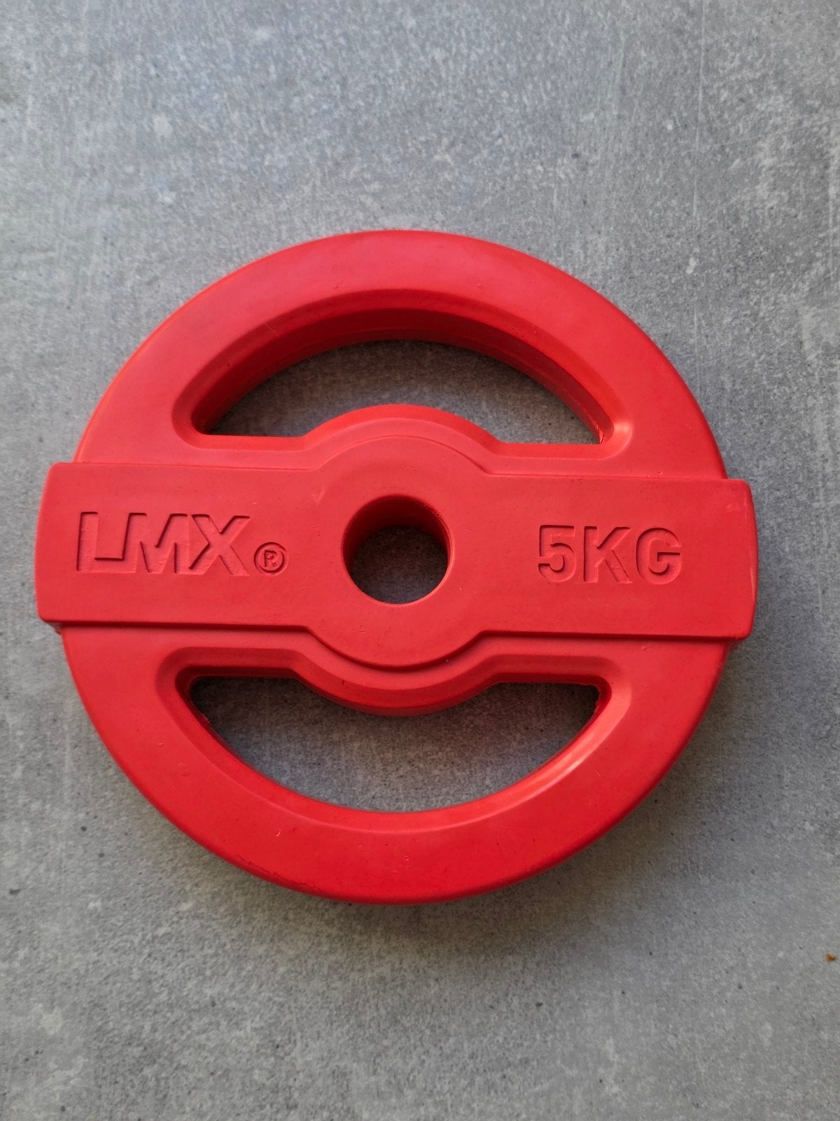 NEUF – Lifemaxx LMX Studio Pump 5 kg rouge – 30 mm, Enlèvement ou Envoi, Neuf, Bras, Plaques d'haltères