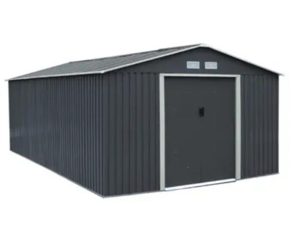 Abri de jardin métal 17m², Tuin en Terras, Ophalen, 200 tot 400 cm, Tuinhuis, Nieuw