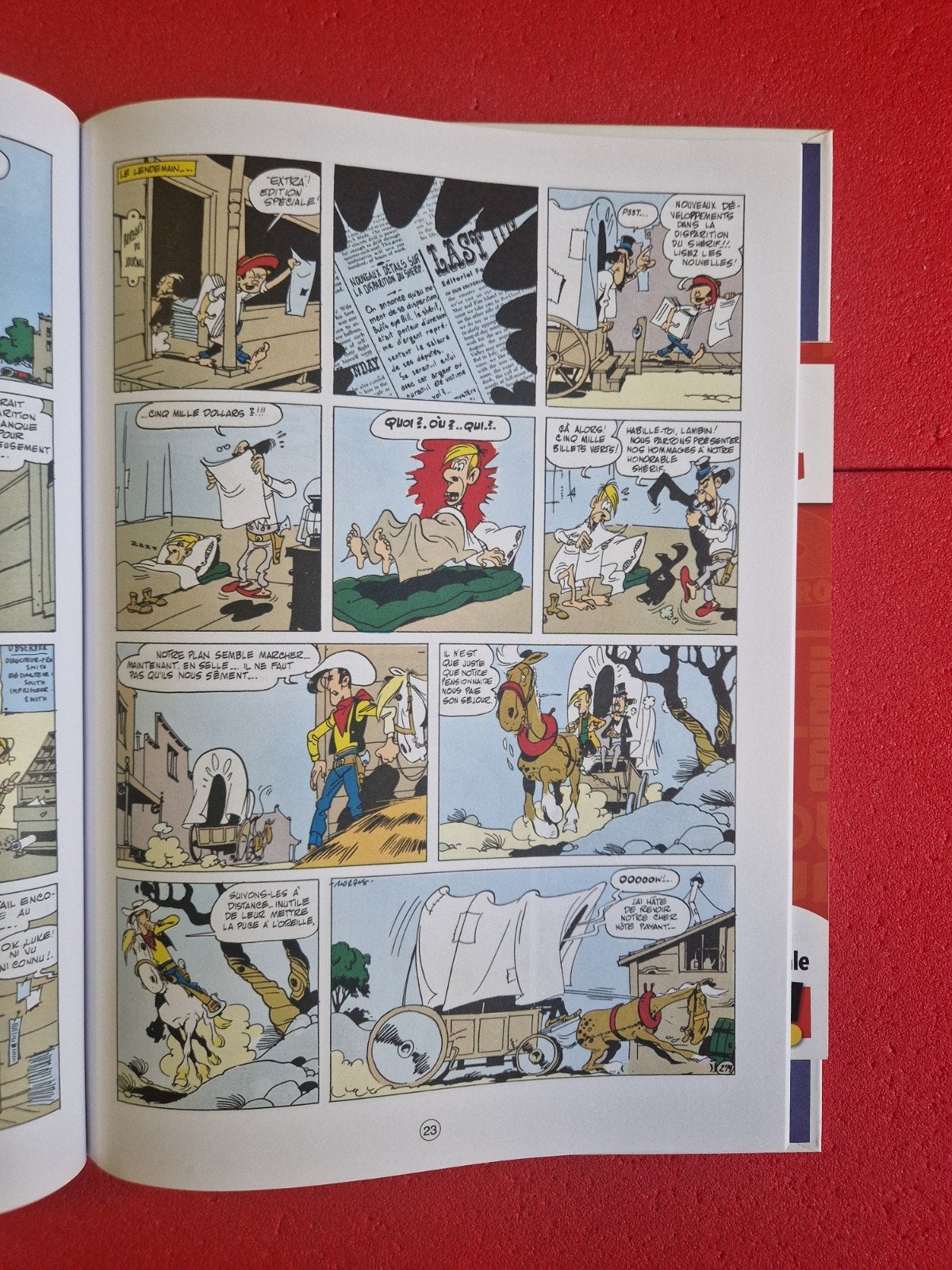 bd Lucky luke 7, Boeken, Ophalen of Verzenden