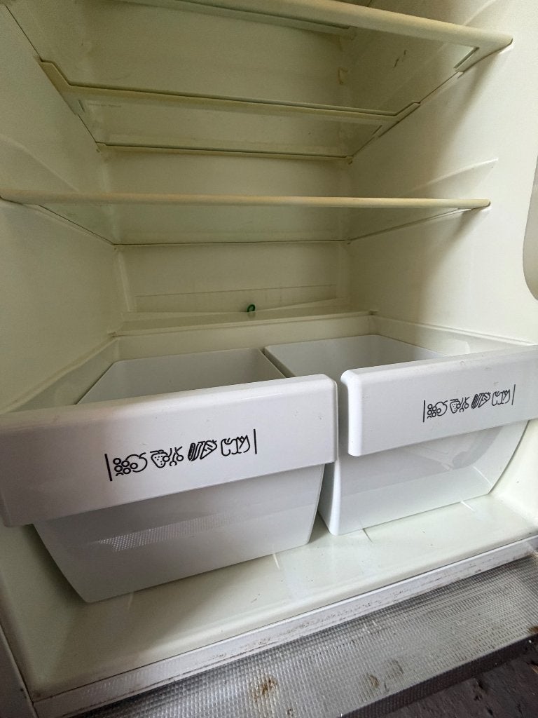Frigo, Elektronische apparatuur, Ophalen, Gebruikt, Zonder vriesvak, 120 tot 140 cm