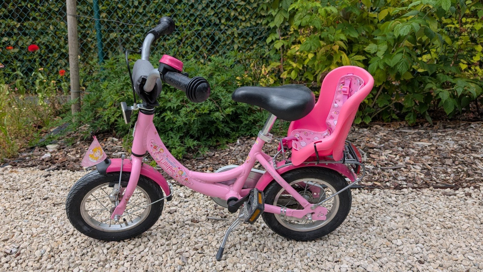 Puky kinderfiets roze 12 inch, Fietsen en Brommers, Ophalen, Terugtraprem, Gebruikt, Puky