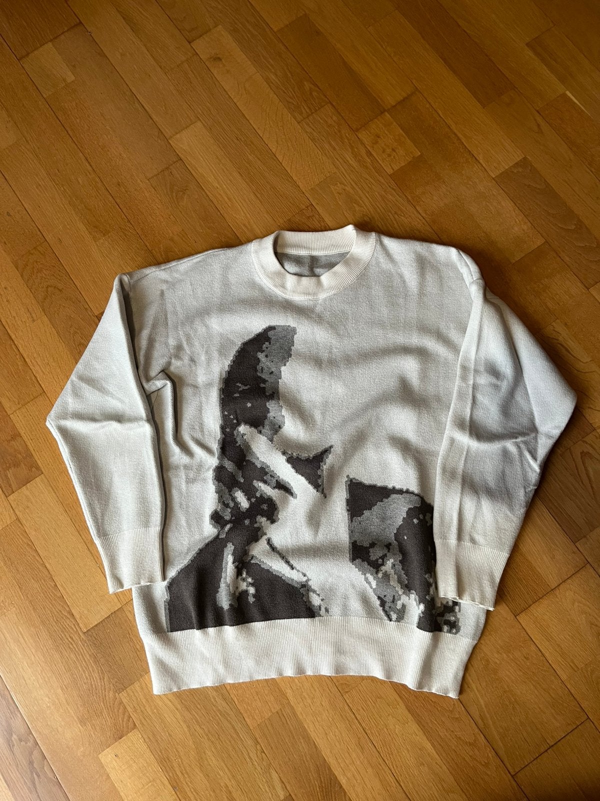 Pull en maille Frank Ocean, Enlèvement ou Envoi, Comme neuf, Taille 48/50 (M), Blanc